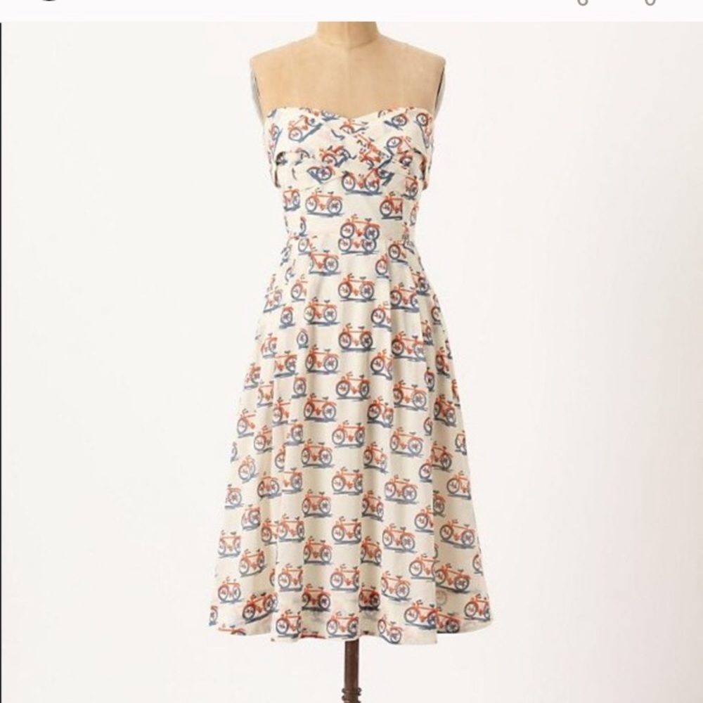 Anthropologie Bike Lane Dress